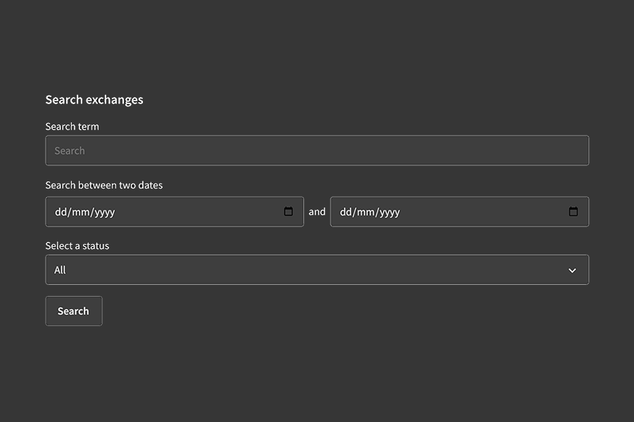Sort timebank exchanges by date